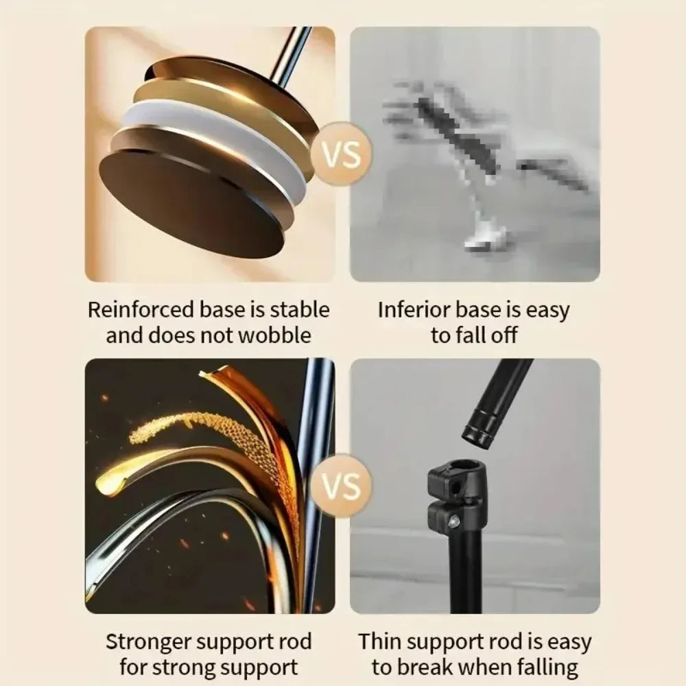 Multifunctional Mobile Phone Bracket Live Broadcast Bracket Adjustable Height Mobile Phone Telescopic Portable Bracket Live